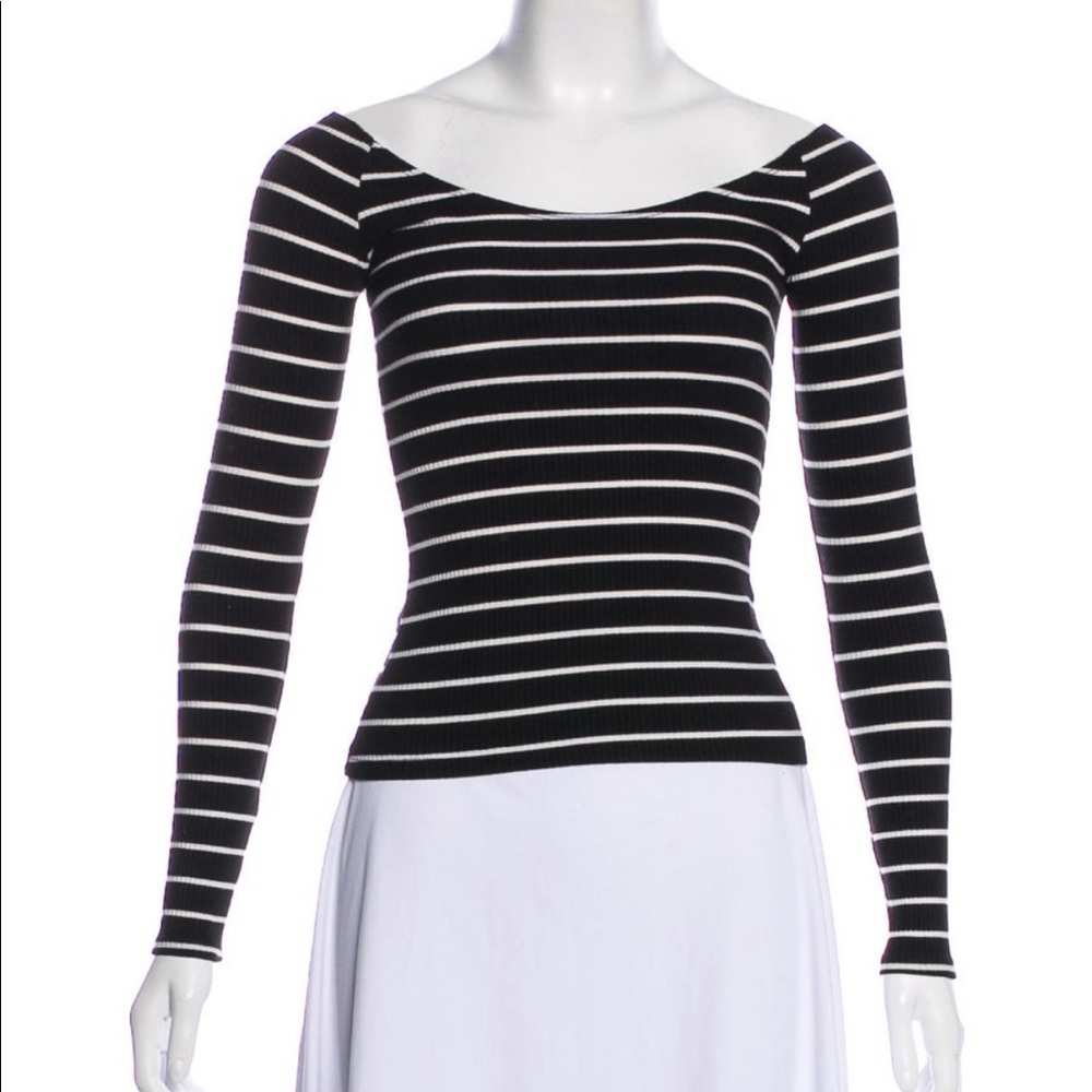 Reformation stripe top